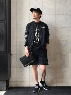 「パーテックス」｜yamaguchi.fさん（メンズ・171cm）の夏コーディネート