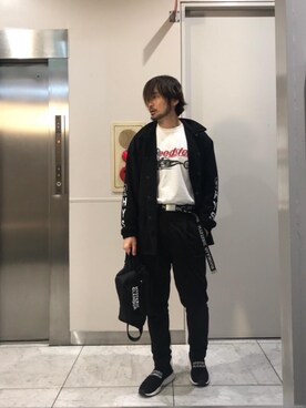 「チノ」｜「アイテム（ブルゾン）」を使った、yamaguchi.fさん（メンズ・171cm）の秋コーディネート