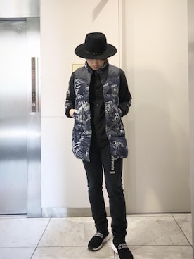 「ロッキーマウンテン」｜「アイテム（ブルゾン）」を使った、yamaguchi.fさん（メンズ・171cm）の秋コーディネート