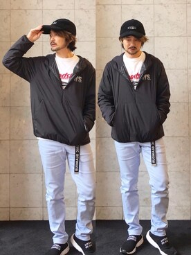 「パーテックス」｜yamaguchi.fさん（メンズ・171cm）の秋コーディネート