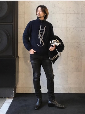 yamaguchi.fさん（メンズ・171cm）の冬コーディネート