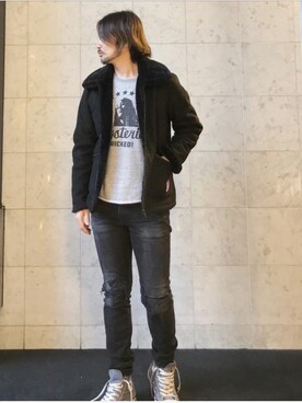 yamaguchi.fさん（メンズ・171cm）の冬コーディネート