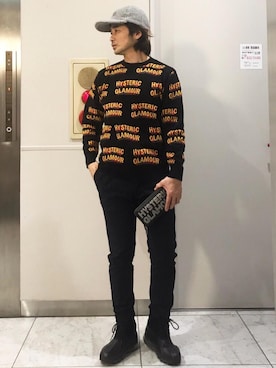 「クリスマス」｜「アイテム（財布/小物）」を使った、yamaguchi.fさん（メンズ・171cm）の冬コーディネート