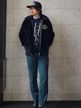 yamaguchi.fさん（メンズ・171cm）の冬コーディネート