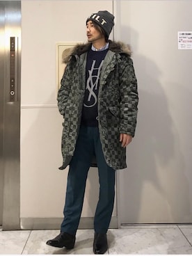 yamaguchi.fさん（メンズ・171cm）の冬コーディネート