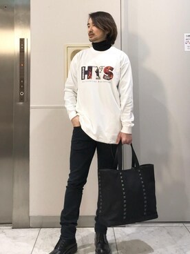 「タートル」｜yamaguchi.fさん（メンズ・171cm）の冬コーディネート