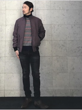 yamaguchi.fさん（メンズ・171cm）の冬コーディネート