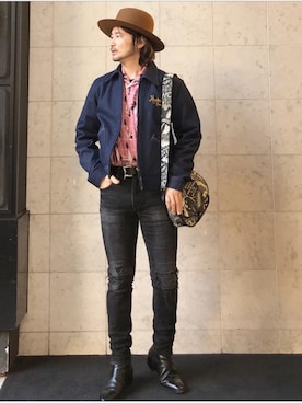 yamaguchi.fさん（メンズ・171cm）の冬コーディネート