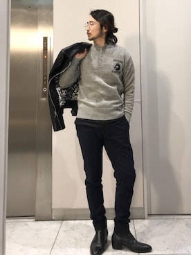 yamaguchi.fさん（メンズ・171cm）の冬コーディネート