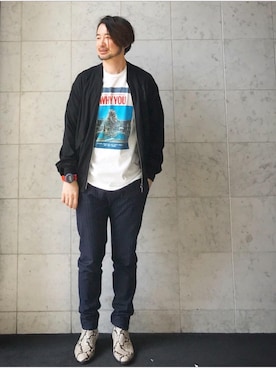 「g shock」｜yamaguchi.fさん（メンズ・171cm）の春コーディネート