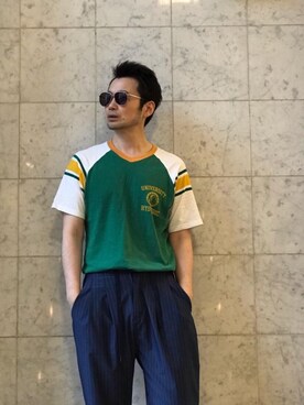 yamaguchi.fさん（メンズ・171cm）の夏コーディネート