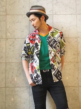 yamaguchi.fさん（メンズ・171cm）の夏コーディネート