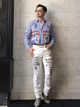 yamaguchi.fさん（メンズ・171cm）の夏コーディネート