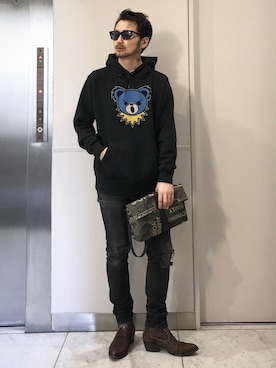 「ビックＴシャツ」｜yamaguchi.fさん（メンズ・171cm）の秋コーディネート