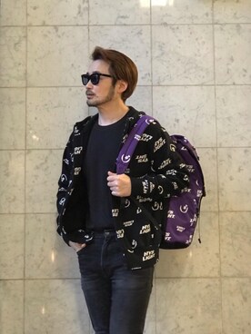 「アイテム（ルームウェア/パジャマ）」を使った、yamaguchi.fさん（メンズ・171cm）の冬コーディネート