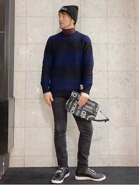 yamaguchi.fさん（メンズ・171cm）の冬コーディネート