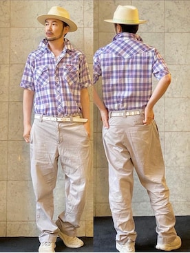 yamaguchi.fさん（メンズ・171cm）の夏コーディネート