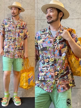 yamaguchi.fさん(メンズ・171cm)の夏コーディネート