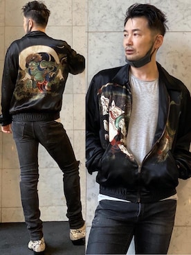 HYSTERIC GLAMOUR（ヒステリックグラマー）の「風神雷神柄