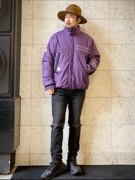 「パーテックス」｜yamaguchi.fさん（メンズ・171cm）の冬コーディネート