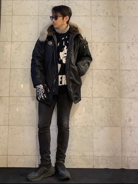 yamaguchi.fさん（メンズ・171cm）の冬コーディネート