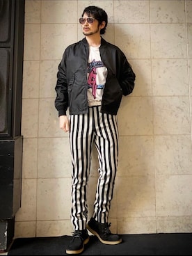 yamaguchi.fさん（メンズ・171cm）の春コーディネート