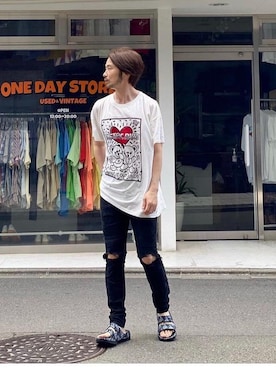 yamaguchi.fさん（メンズ・171cm）の夏コーディネート