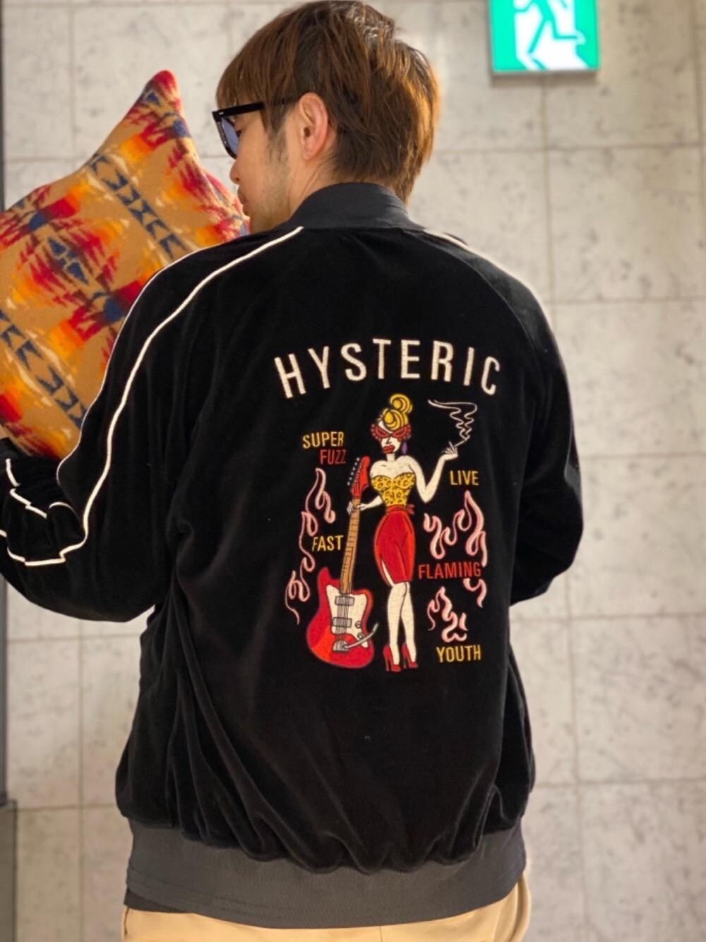 ヒステリックグラマー FLAMING YOUTH ジャンパー HYSTERIC GLAMOUR（ヒステリックグラマー）の「FLAMING YOUTH