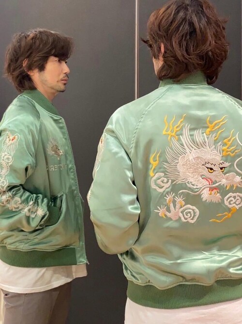 HYSTERIC GLAMOUR仙台店yamaguchi.fさんのスカジャンを使った