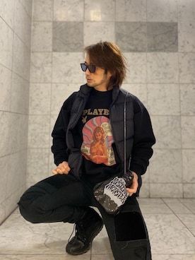 「ダウンベスト」｜yamaguchi.fさん（メンズ・171cm）の冬コーディネート