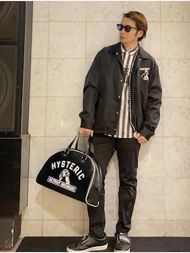 「ボストンバッグ」｜yamaguchi.fさん（メンズ・171cm）の春コーディネート