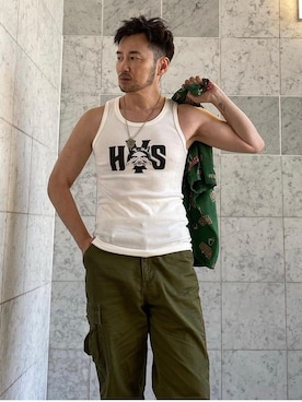 yamaguchi.fさん（メンズ・171cm）の夏コーディネート