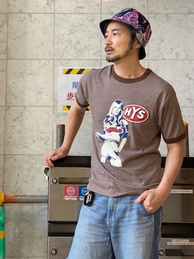 yamaguchi.fさん（メンズ・171cm）の夏コーディネート