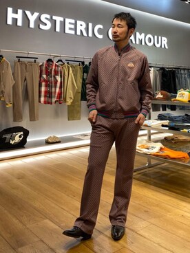 「らふこーで」｜「アイテム（ブルゾン）」を使った、yamaguchi.fさん（メンズ・171cm）の春コーディネート