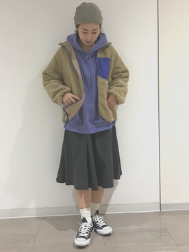 あかねさん(レディース・161cm)の冬コーディネート