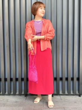 「☆この夏取り入れたいアメスリトップス」｜トツさん（レディース・162cm）の夏コーディネート