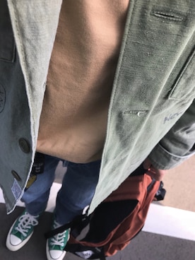 「niuhans（ニュアンス）のアイテム」を使った、miiiさん（レディース・154cm）の春コーディネート