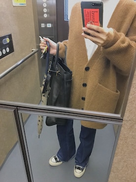 「ヤングアンドオルセン」｜「アイテム（バッグ）」を使った、miiiさん（レディース・154cm）の秋コーディネート
