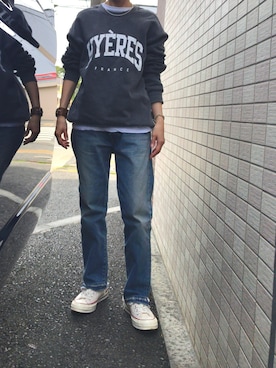 「chimala（チマラ）のアイテム（パンツ）」を使った、miiiさん（レディース・154cm）の春コーディネート