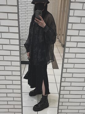 「INTER FACTORY（インターファクトリー）のアイテム（帽子）」を使った、Aさん（レディース・165cm）の夏コーディネート