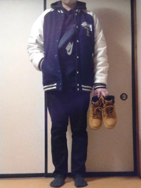 「アイテム（ブルゾン）」を使った、naokiさん（メンズ・175cm・30代）の春コーディネート