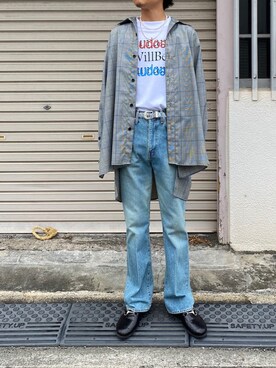 パンプスを使った ストリートmix のメンズ人気ファッションコーディネート Wear