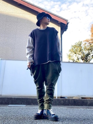 glamb（グラム）の「glamb/グラム GAUDY 牛革 レザー ラウンド
