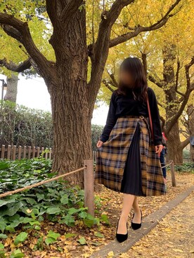 「UNITY（ユニティ）のアイテム」を使った、Kanaeさん（レディース・148cm）の秋コーディネート
