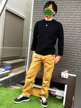 「GEO（ジェオ）のアイテム」を使った、fooさん（メンズ・170cm）の春コーディネート