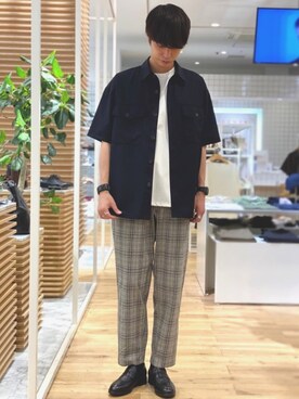 わたべさん（メンズ・181cm）の春コーディネート