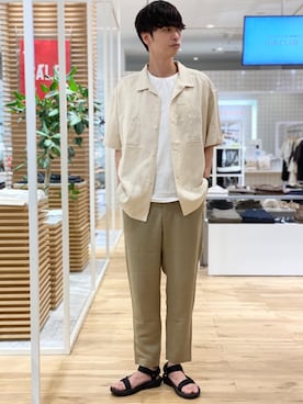 わたべさん（メンズ・181cm）の夏コーディネート