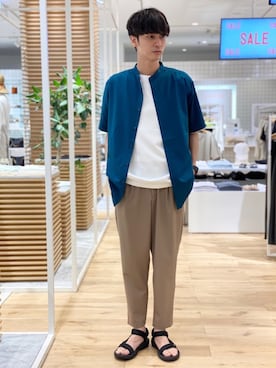 わたべさん（メンズ・181cm）の夏コーディネート