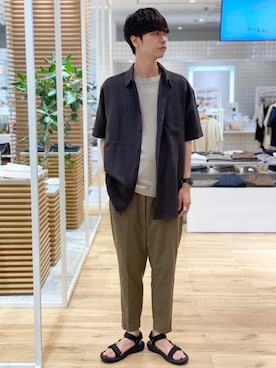 わたべさん（メンズ・181cm）の夏コーディネート