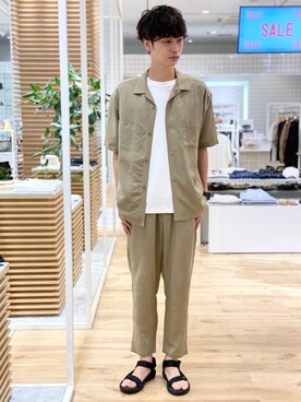 わたべさん（メンズ・181cm）の夏コーディネート